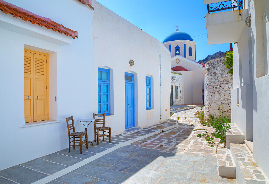 Chora village, Chora, Serifos Island, … – License image – 71458936 ...