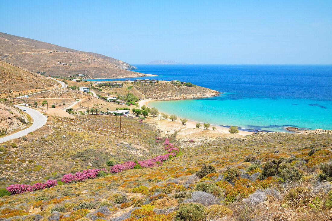 Psili Ammos beach, Serifos Island, … – License image – 71458952 lookphotos