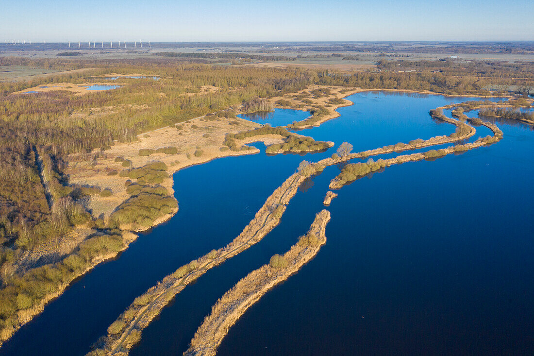  Polder at the Haaler Au, Schleswig-Holstein, Germany 