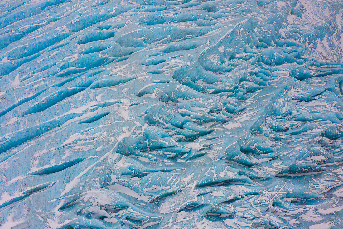  View of the glacier Falljoekull of Vatnajoekull, Nordurland eystra, Iceland 