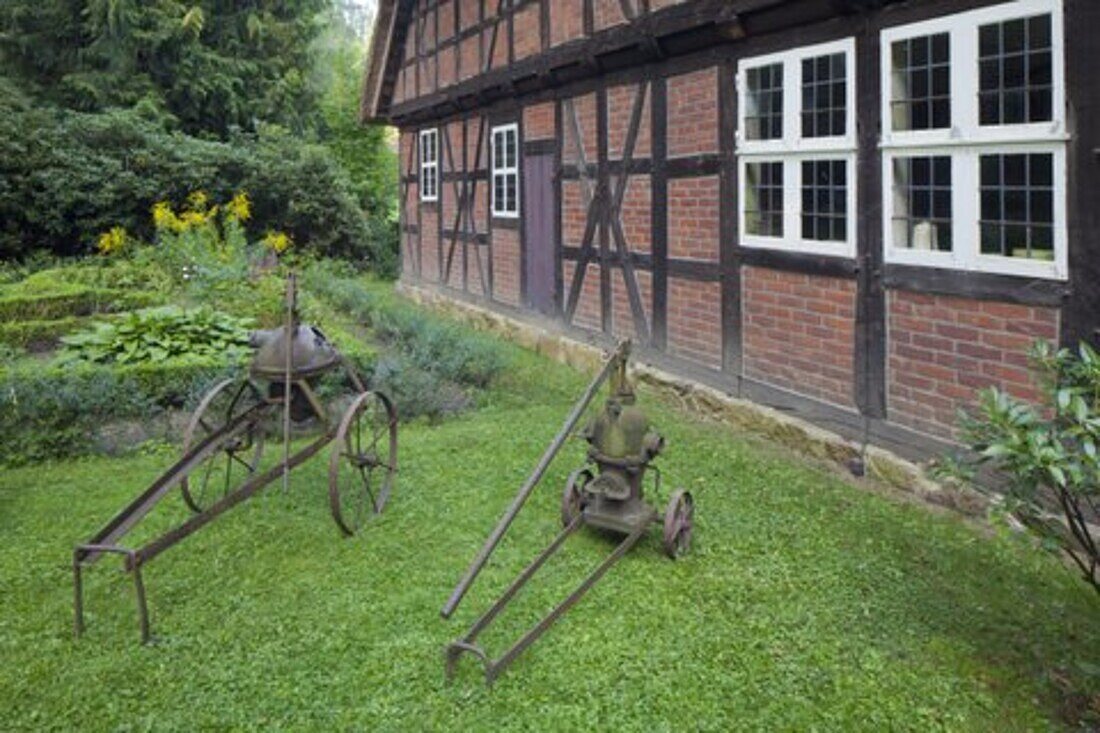  Heath Museum, Rischmannshof, Walsrode, Lueneburg Heath, Lower Saxony, Germany 