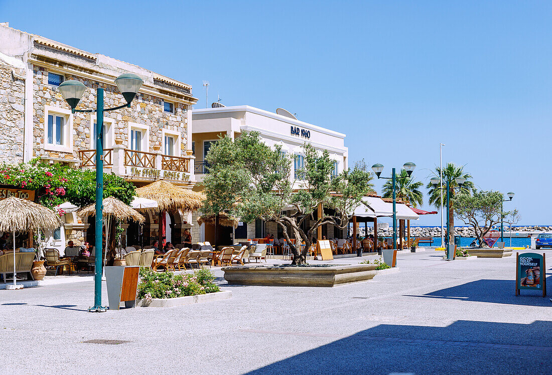 Platia Eleftherias in Kardamena auf der Insel Kos in Griechenland