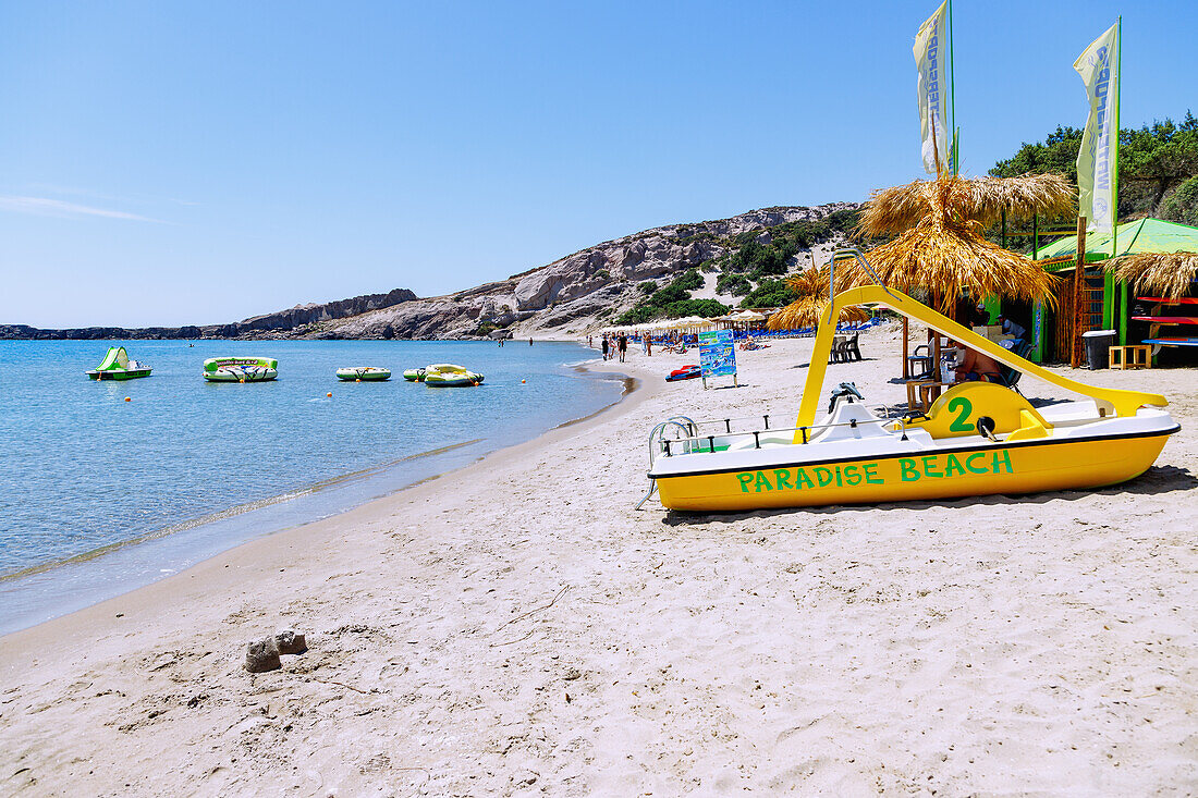 Paradise Beach (Bubble Beach) bei Kefalos auf der Insel Kos in Griechenland