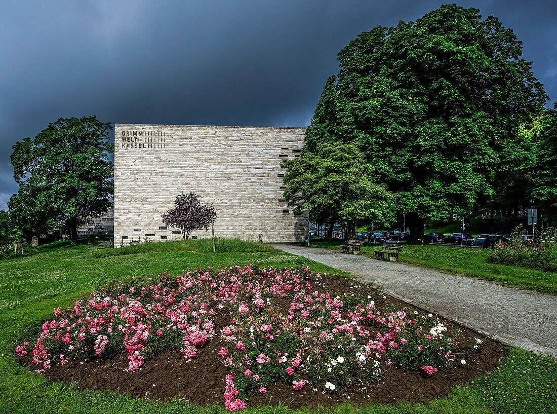 Museum GrimmWelt, Weinbergstraße Kassel, Hessen, Deutschland