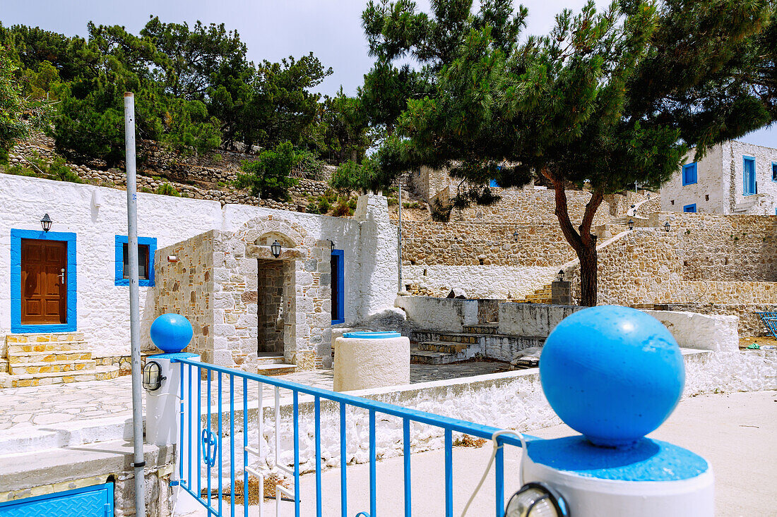  Monastery of Agios Ioannis Thymianos (Agios Ioannis Prodromos) on the Kefalos peninsula on the island of Kos in Greece 