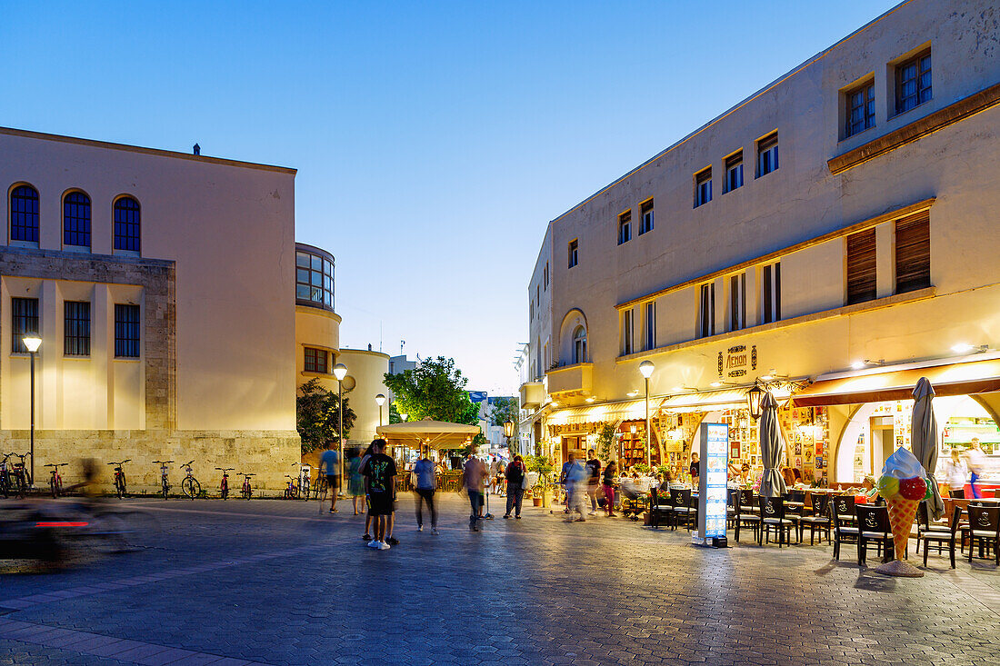 Vasileos Pavlou am Rathaus in Kos-Stadt auf der Insel Kos in Griechenland