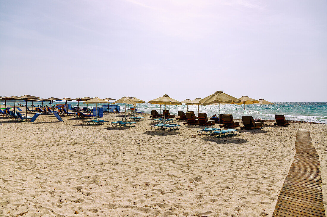 Sandstrand in Mastichari (Mastichari Beach) auf der Insel Kos in Griechenland