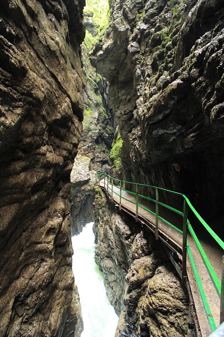 Breitachklamm, Oberstdorf, Allgäu, Deutschland