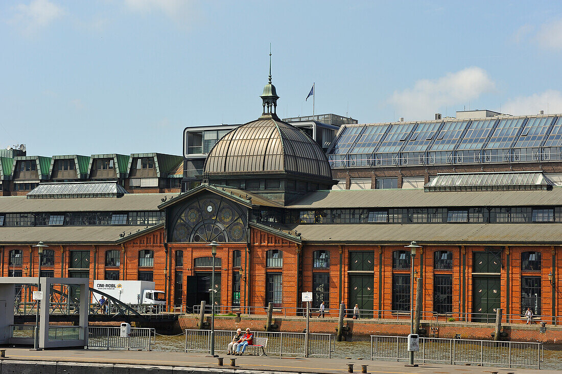 Altona Fischauktionshalle, ehemaliger Fischmarkt heute Veranstaltungsort, Große Elbstraße, Hamburg, Deutschland, Europa