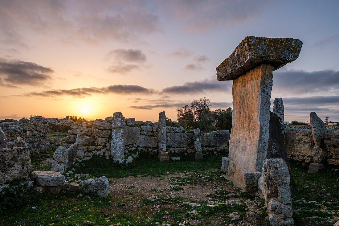  Trepucó, talayotische Siedlung, Maó, Menorca, Balearen, Spanien 