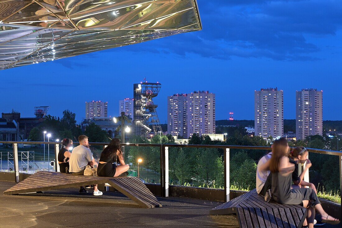  Viewpoint in the former mining area at the Silesian Museum, Katowice, Poland 