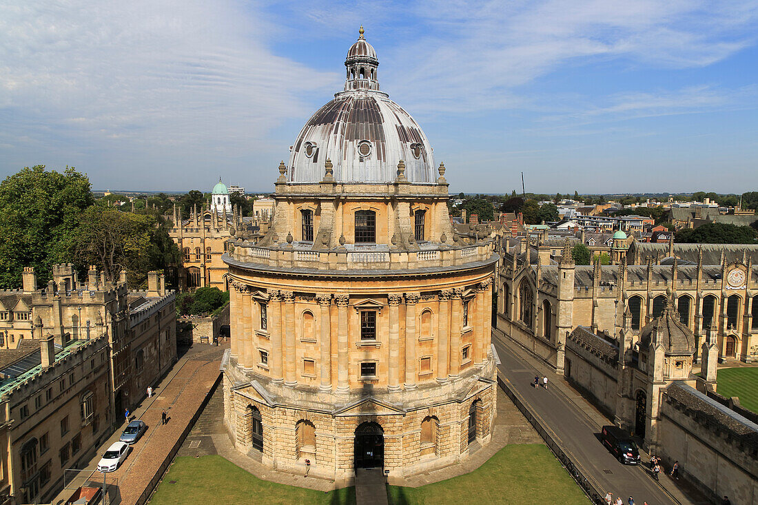 Radcliffe Camera-Gebäude, Universität Oxford, England, Großbritannien, Architekt James Gibbs, neoklassizistischer Stil