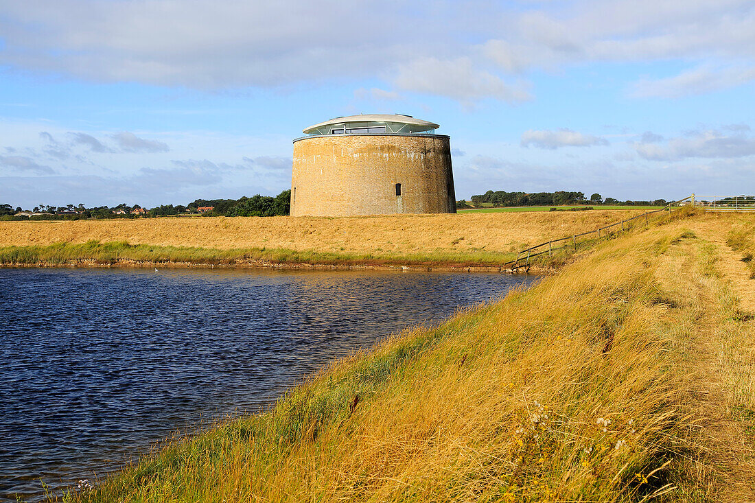 Martello Tower Y 1808 umgebaut Duncan und Kristin Jackson, Alderton, Suffolk, England, UK - Eastern Region RIBA Award