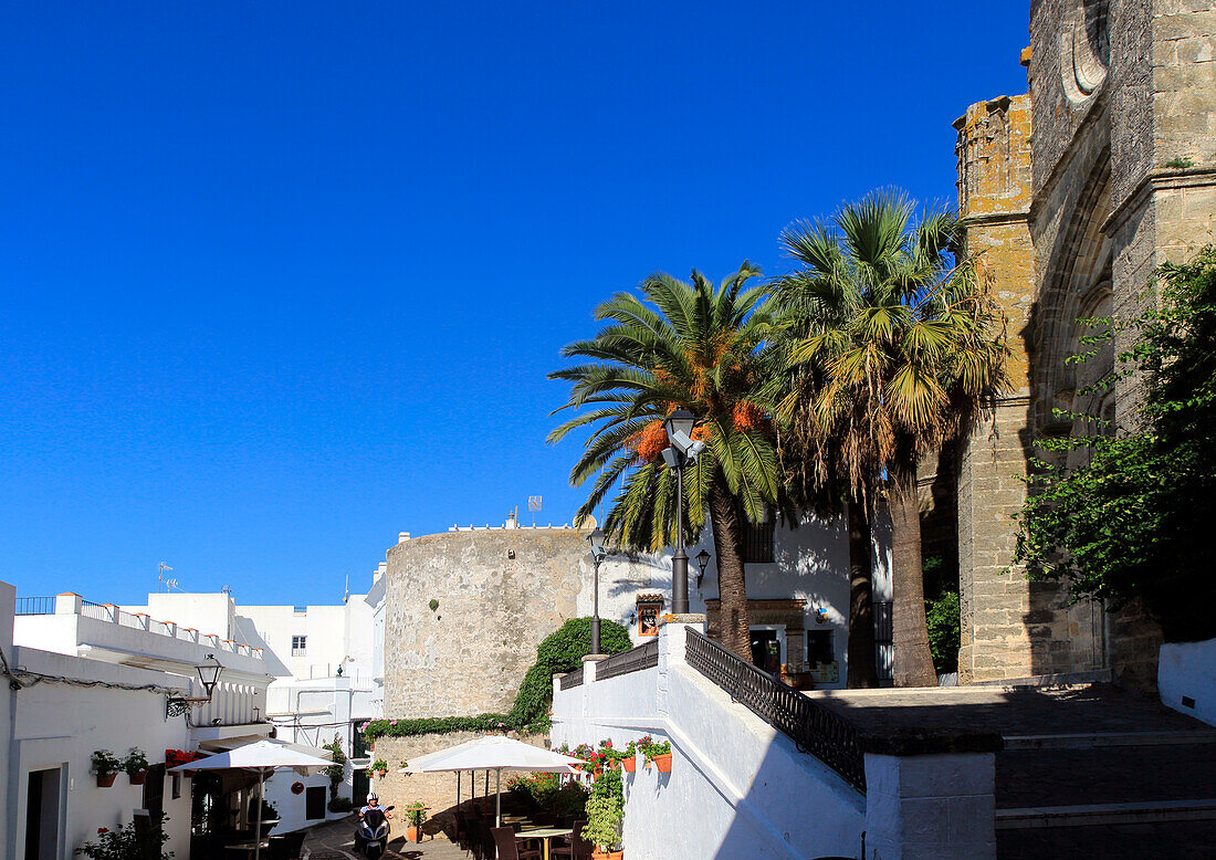  Kirche von Divino Salvador, Vejer de la Frontera, Provinz Cádiz, Spanien 