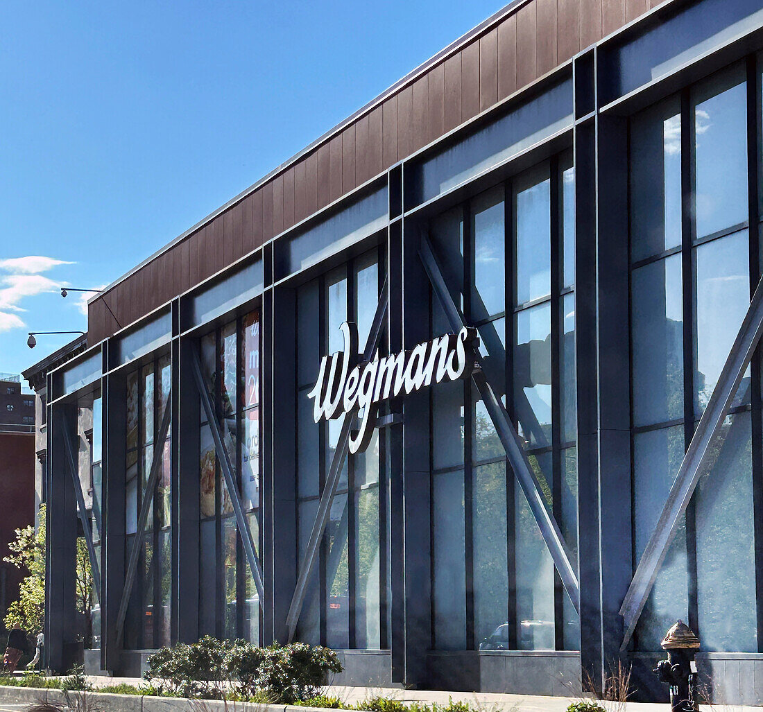  Wegmans Food Market, Außenansicht, Brooklyn Navy Yard, Brooklyn, New York City, New York, USA 