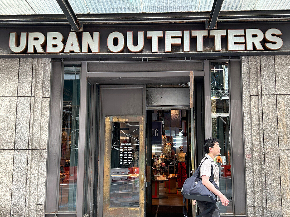 Urban Outfitters store, Fifth Avenue, New York City, New York, USA