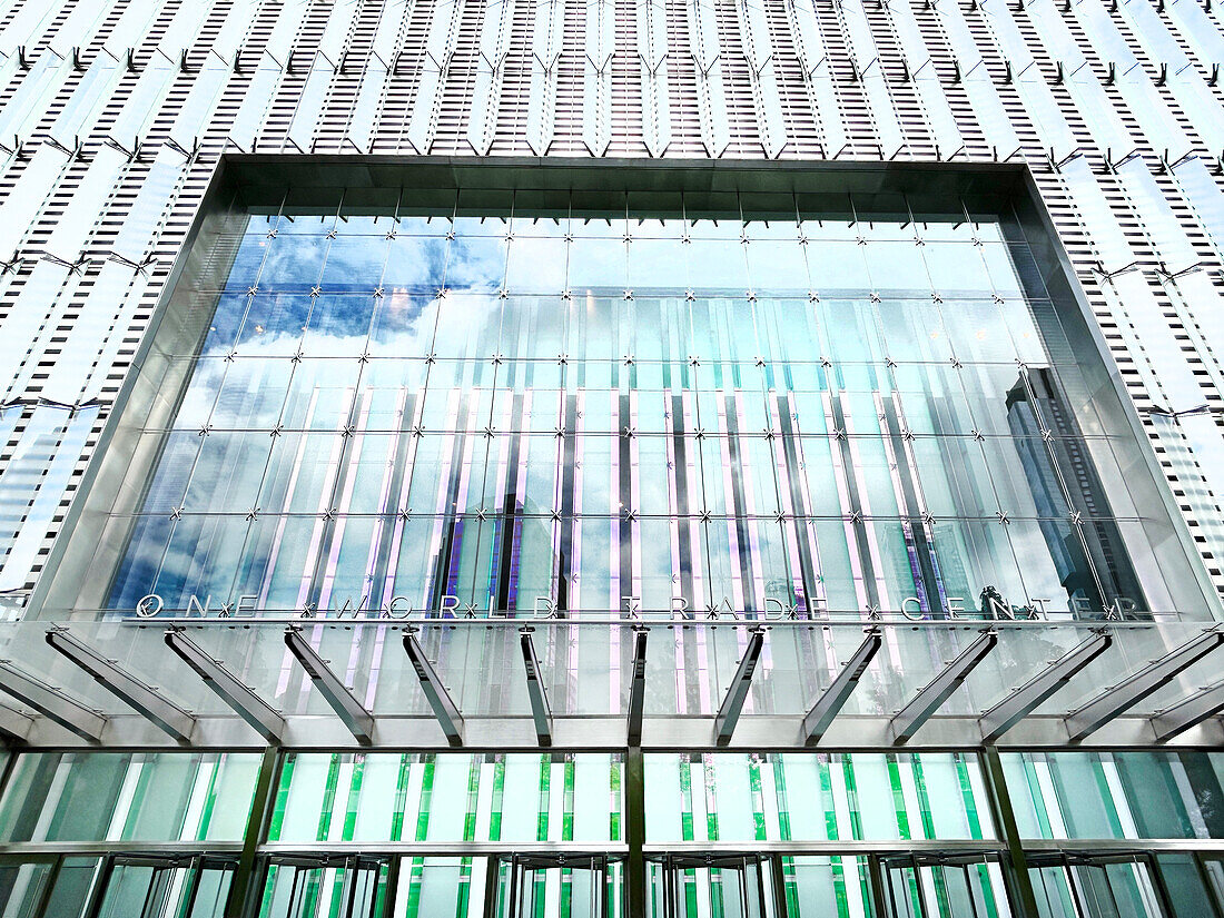 One World Trade Center, building exterior, New York City, New York, USA