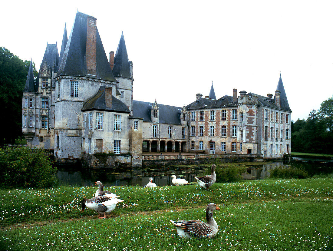 Chateau d'O, Normandie, Frankreich