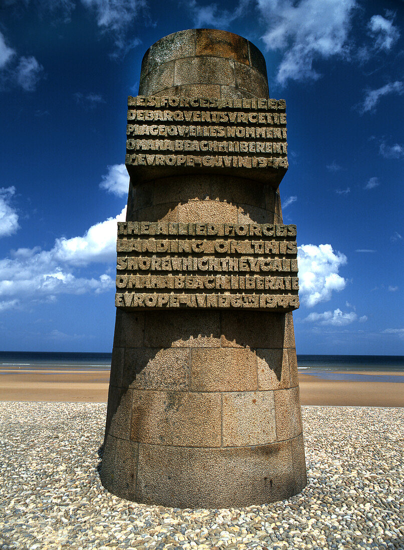  Memorial to the Allied landings in Normandy, Omaha Beach 