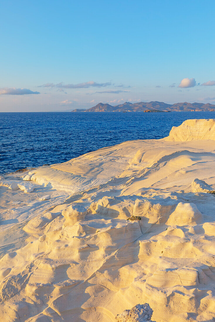 Rock formations, Sarakiniko, Milos Island, Greece