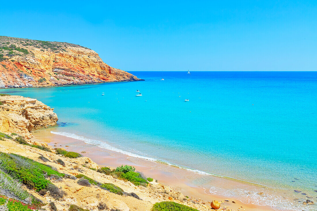  Strand von Provatas, Insel Milos, Kykladen, Griechenland 