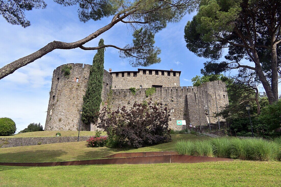  Borgo Castello above Gorizia, Friuli, Northern Italy 