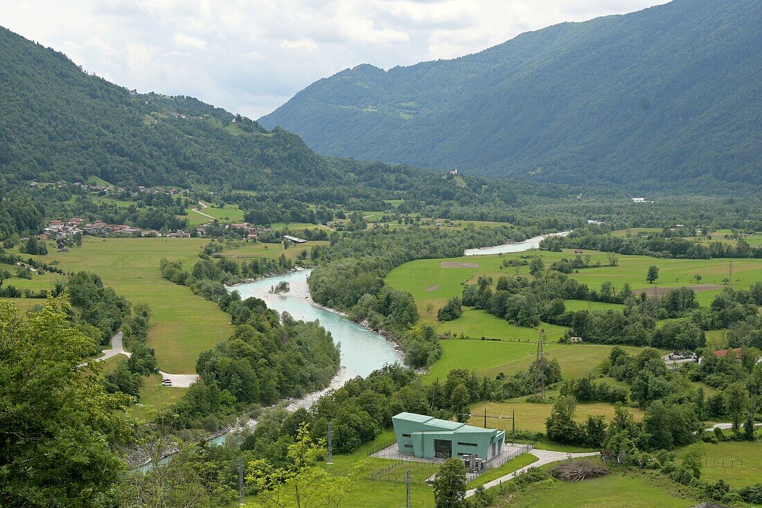 bei Kobarid am Soca-Fluss, westliche Julische Alpen, Slowenien