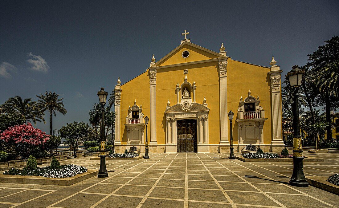  Iglesia de Africa at the Plaza de Africa, Ceuta, North African coast, Spain 