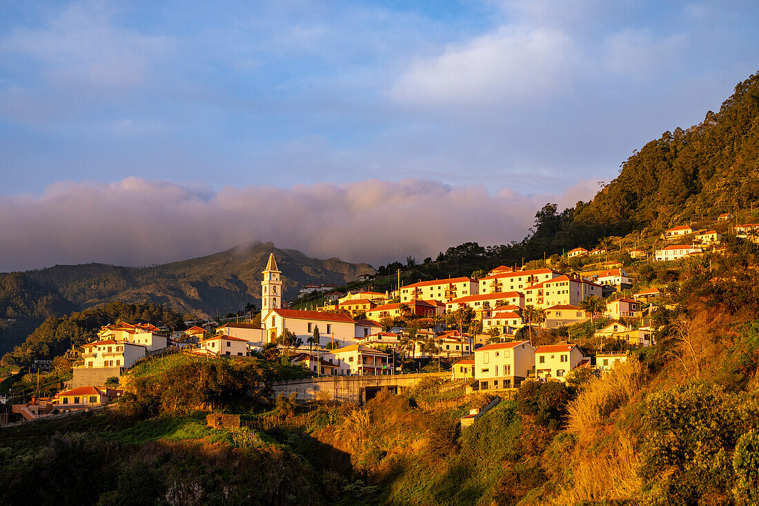 Blick nach Faial vom 'Miradouro do Guindaste', Madeira, Portugal, Europa