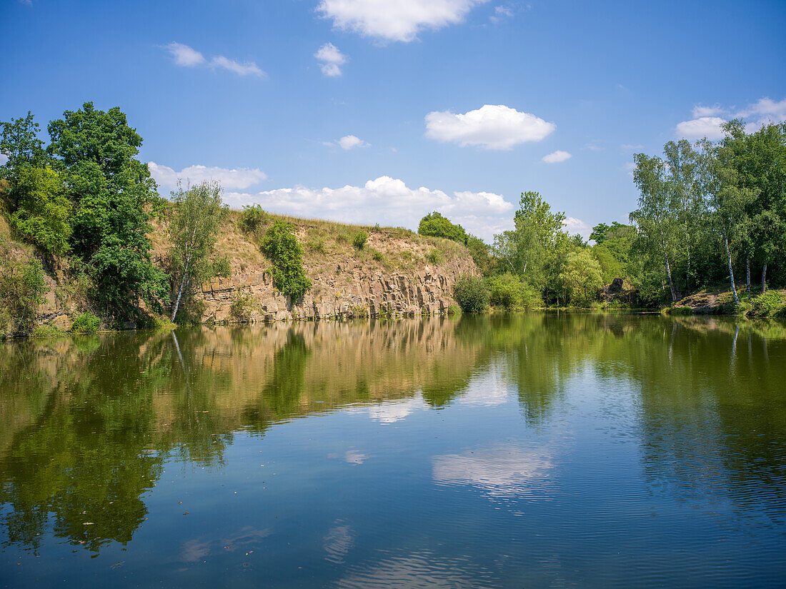  Quarry, Hundisburg, Haldensleben, Börde district, Saxony-Anhalt, Germany, Europe 