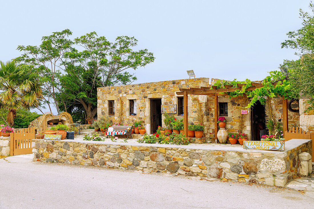  Traditional House of Antimachia on the island of Kos in Greece 