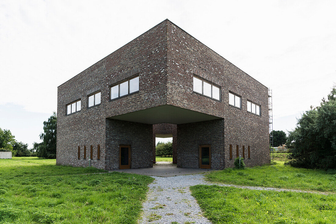  Langen Foundation Art Museum and Foundation, near Neuss, Rhineland, North Rhine-Westphalia, Germany 