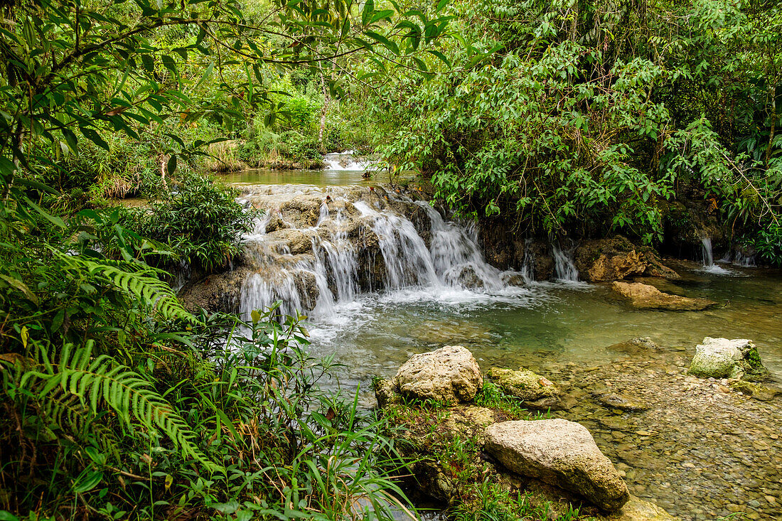 Ha' Kok pools, Tortuga River, Lancetillo - La Parroquia, Northern Transversal Strip, Quiché department, Guatemala