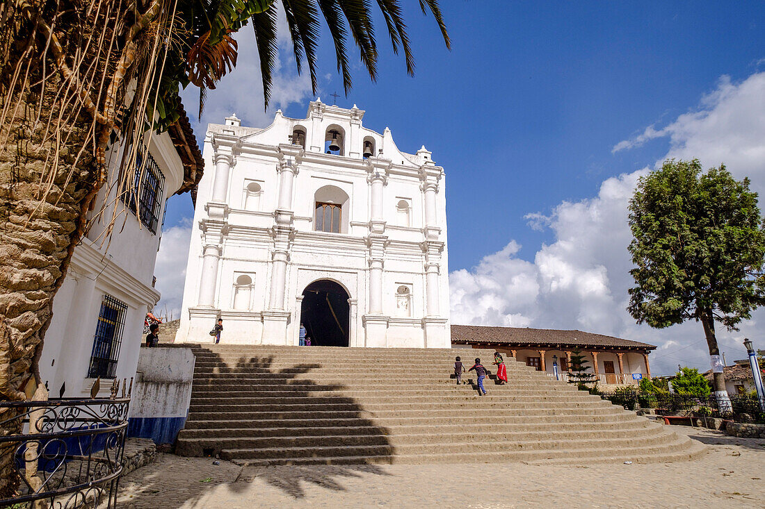 San Gaspar Chajul church, Department of Quiché, Ixil Triangle, Guatemala, Central America