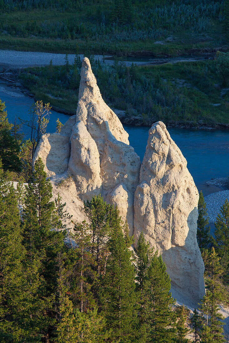 Hoodoos, Sandsteinsäulen, Banff Nationalpark, Alberta, Kanada