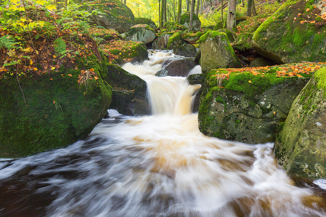  Ilse Falls, Ilse, Harz National Park, Saxony-Anhalt, Germany 