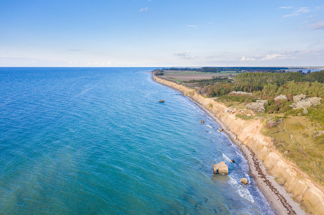  Cliffs near Wustrow, Fischland, Mecklenburg-Western Pomerania, Germany 