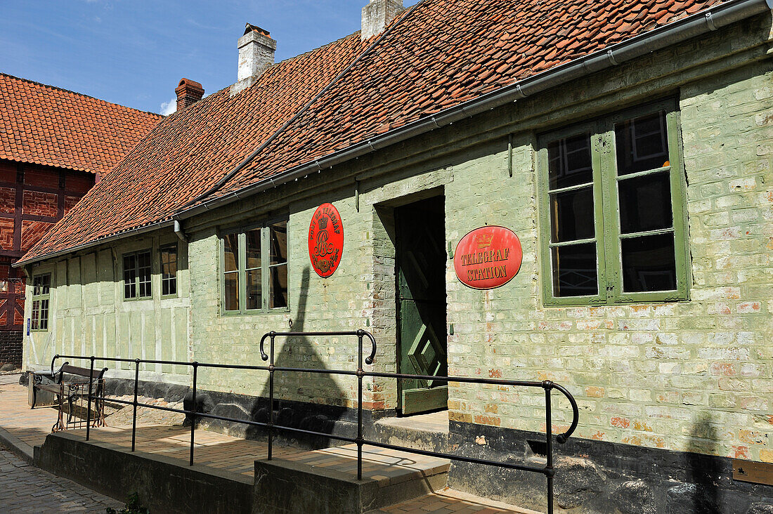 Den Gamle By or The Old Town, open air town museum that consists of 75 historical buildings collected from 20 townships in all parts of the country (originally erected between 17th and 20th century), Aarhus, Jutland Peninsula, Denmark, Northern Europe