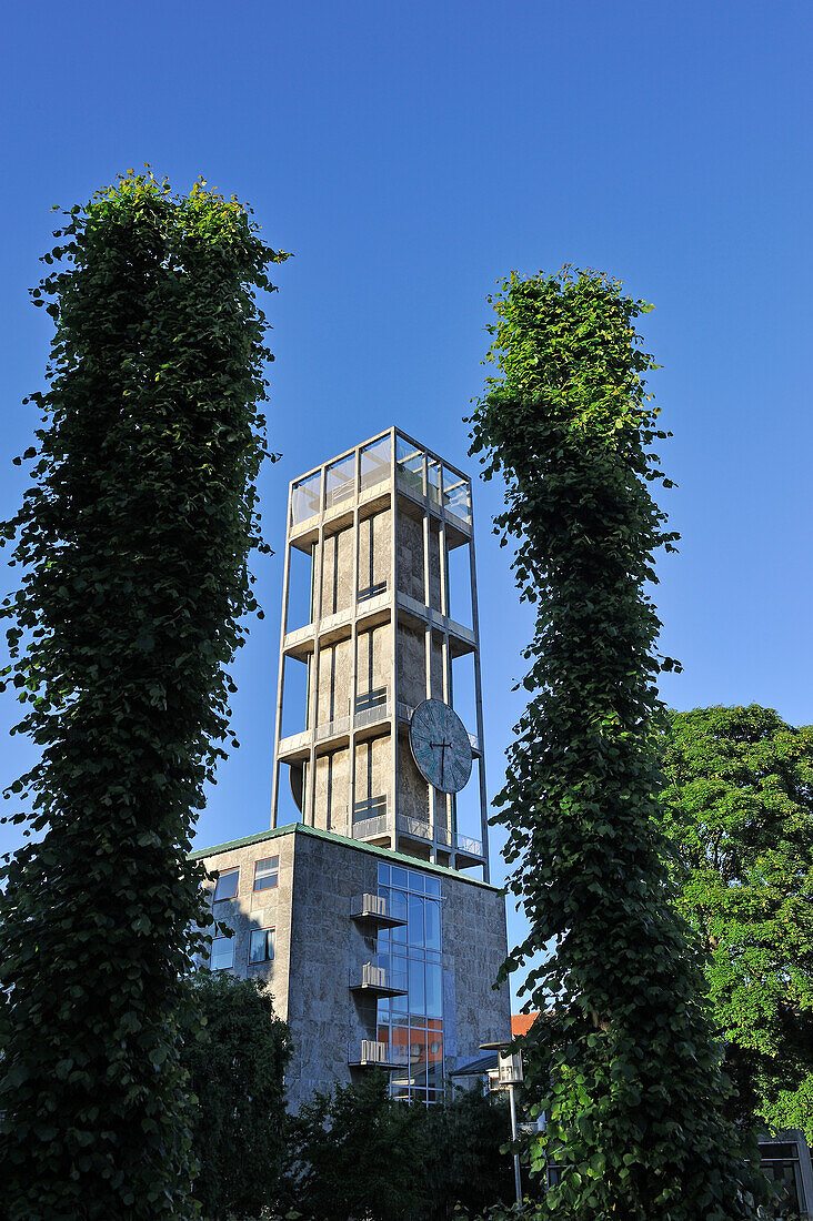 City Hall (1941, by architects Arne Jacobsen and Erik Moller), Aarhus, Jutland Peninsula, Denmark, Northern Europe