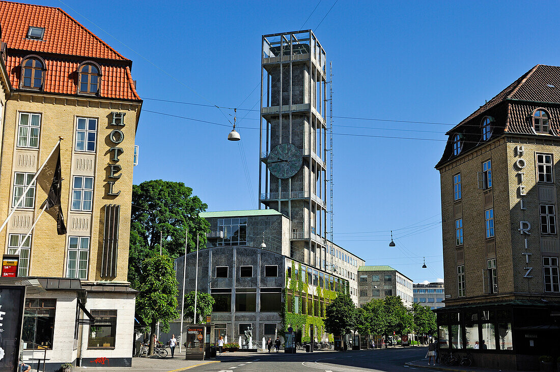 City Hall (1941, by architects Arne Jacobsen and Erik Moller), Aarhus, Jutland Peninsula, Denmark, Northern Europe