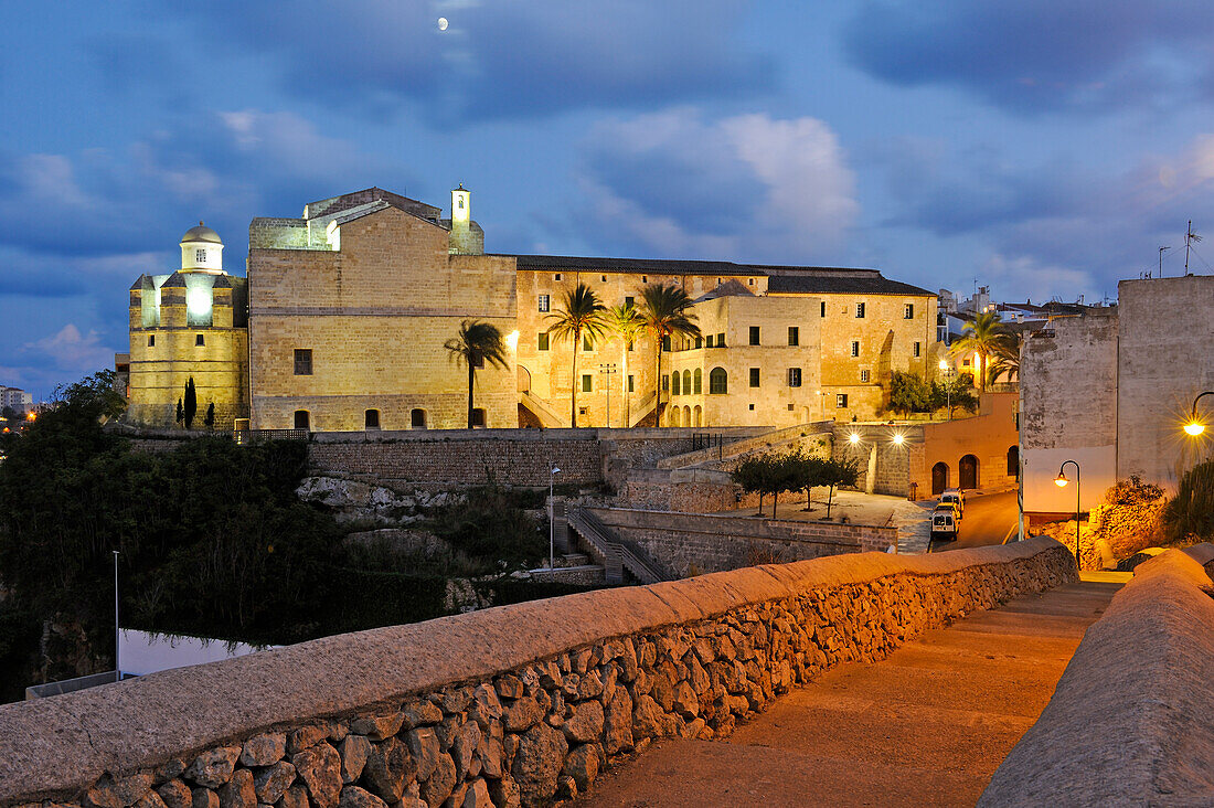 former Sant Francesc Convent housing the Museum of Menorca, Mahon, Menorca, Balearic Islands, Spain, Europe