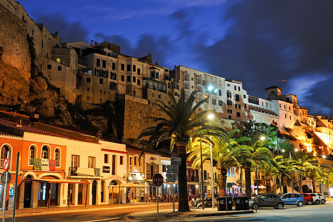 harbour of Mahon, Menorca, Balearic Islands, Spain, Europe