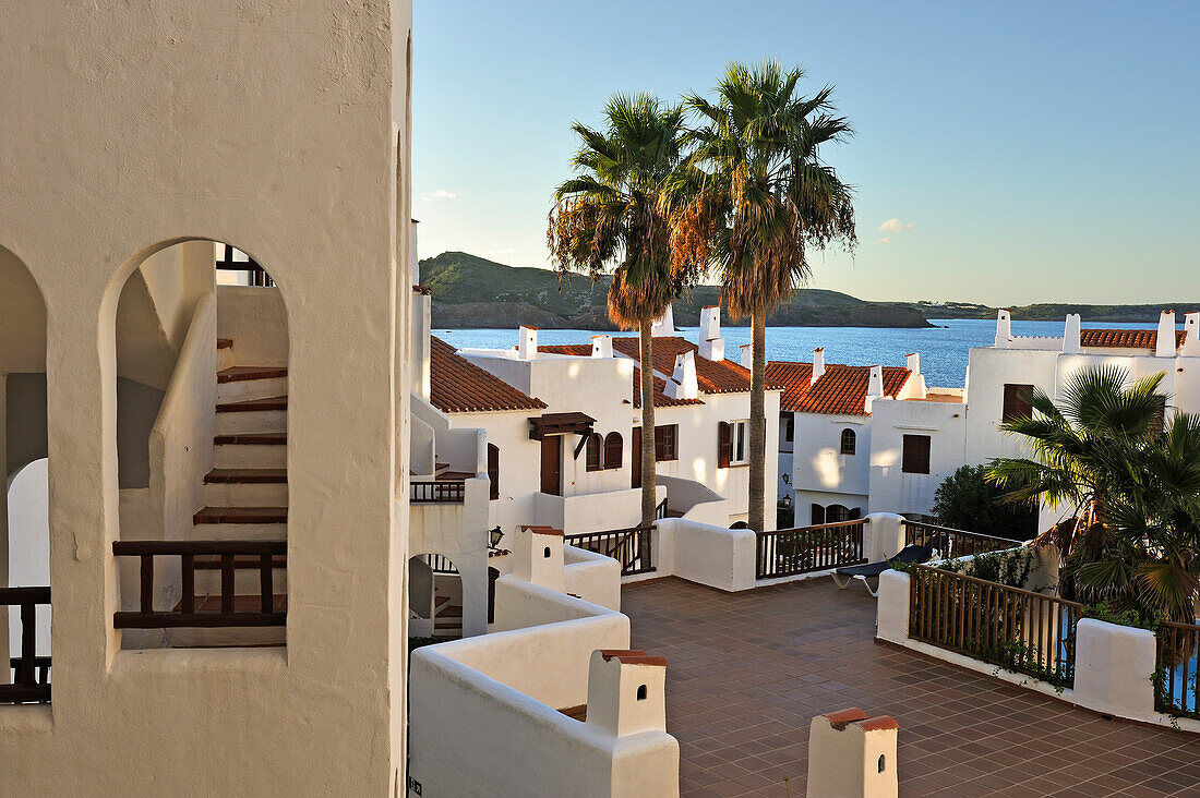 Tramontana Park Hotel at Platges de Fornells, seaside resort,  Menorca, Balearic Islands, Spain, Europe