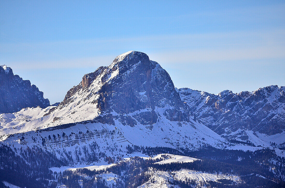 Snow-covered mountain range of K1