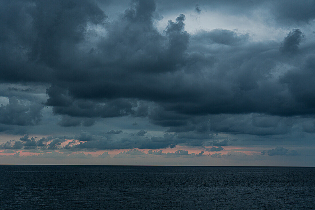 Beautiful clods in sunset time