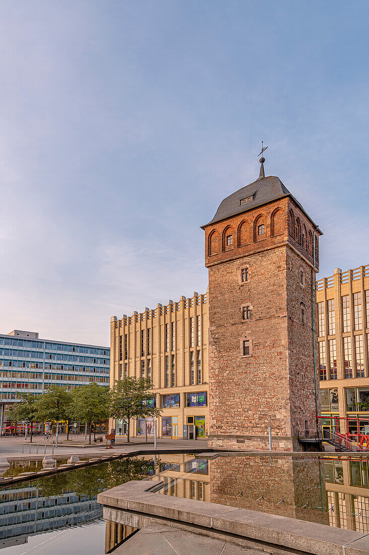  Red Tower of Chemnitz, Saxony, Germany 