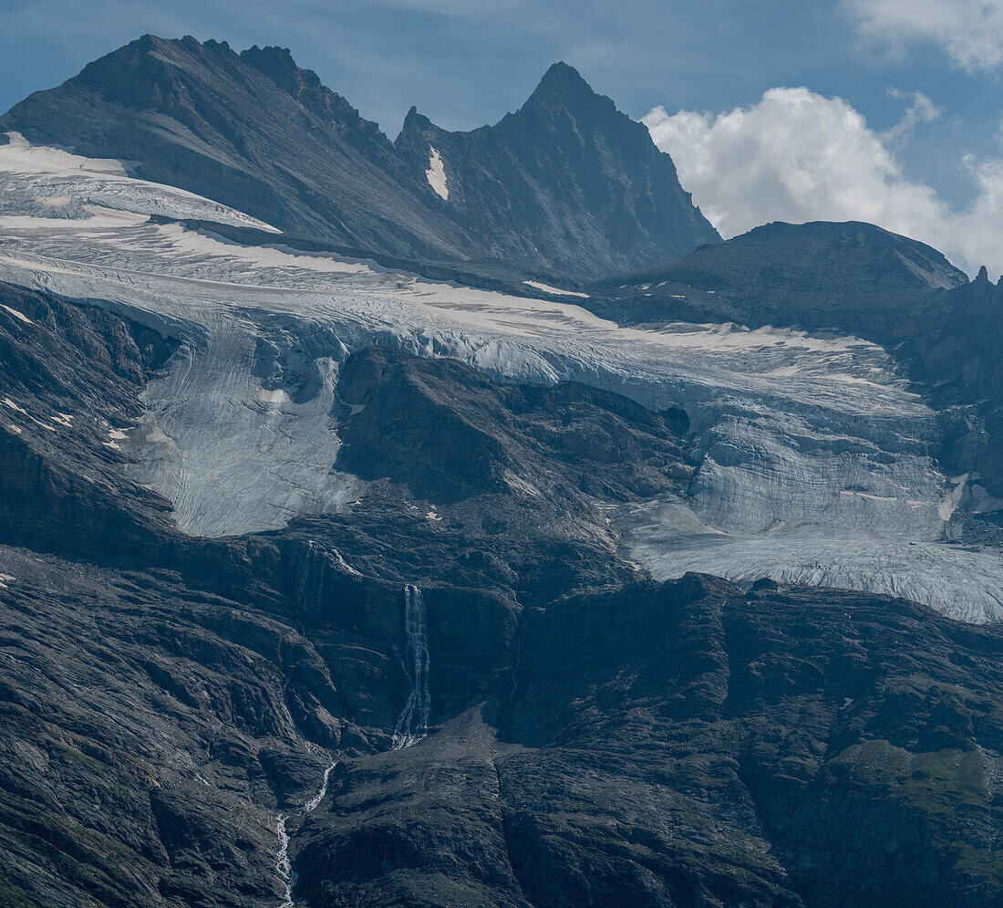  Glaciers and peaks in East Tyrol&#39;s Kalstal, Hohe Tauern National Park, Tyrol, Austria 