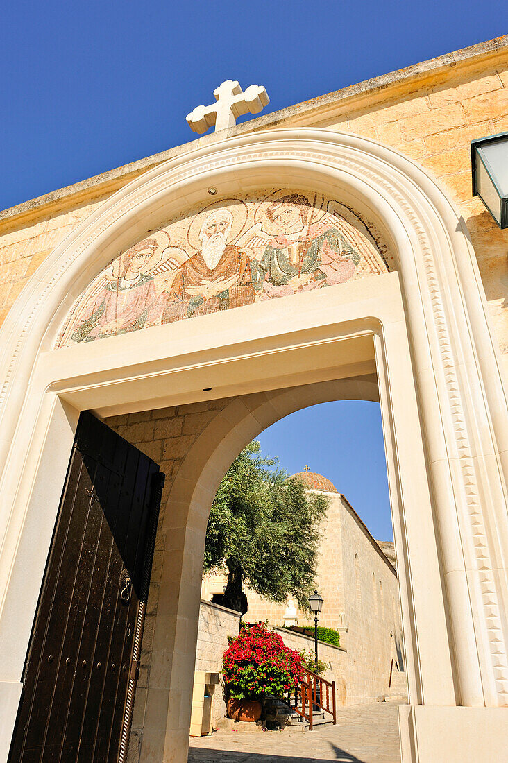 Agios Neophytos orthodox monastery,Paphos district,Cyprus,Eastern Mediterranean Sea