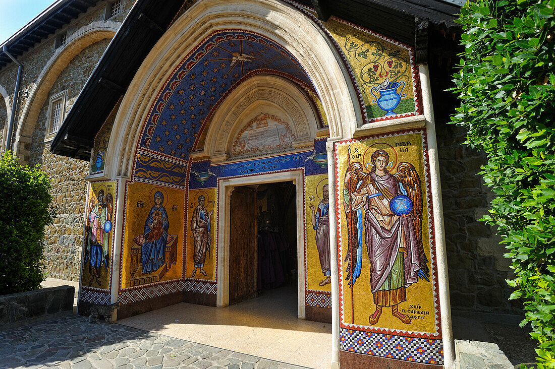 Kykkos Monasterry,Troodos Mountains,Cyprus,Eastern Mediterranean Sea island,Eurasia