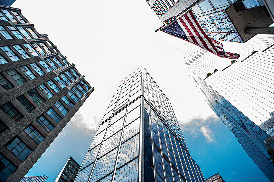 50 Hudson Yards (center), building exterior, low angle view, Hudson Yards, New York City, New York, USA